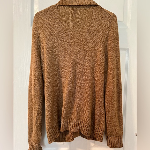 Lauren Jeans Co Cardigan Sweater Women’s Large Beige - Picture 2 of 6